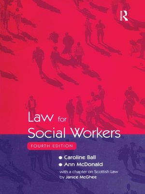 cover image of Law for Social Workers
